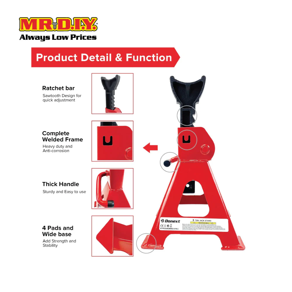 Jack Stand (3 Ton) - Image 5