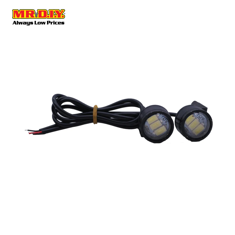 (MR.DIY) Motorcycle Rearview Mirror LED Strobe Light - Image 5