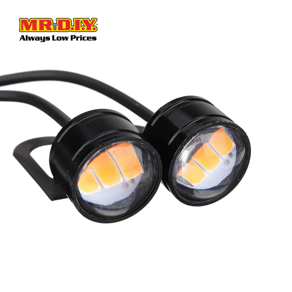 (MR.DIY) Motorcycle Rearview Mirror LED Strobe Light - Image 6