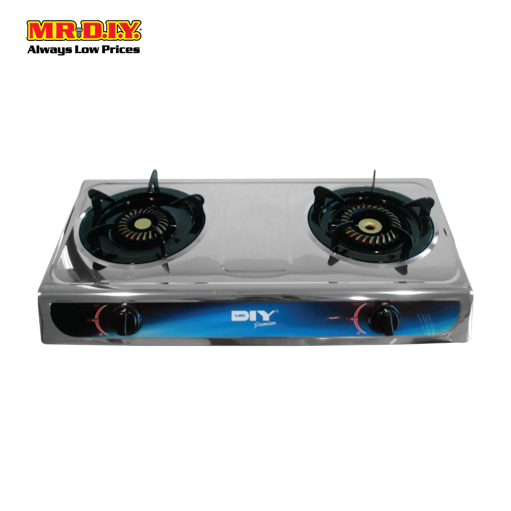 (MR.DIY) PREMIUM Double Burner Gas Stove GS-8247A - Image 2