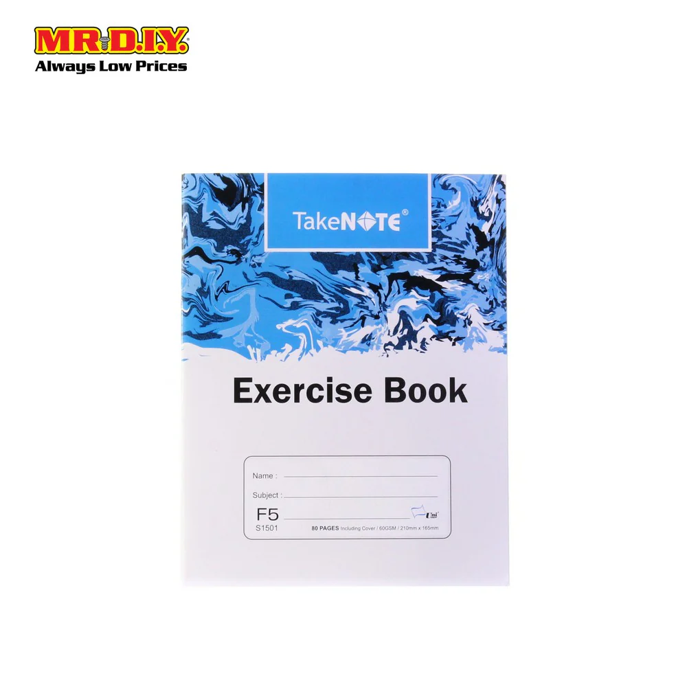 Blue F5 Exercise Book 80PGS S-1501 - Image 2